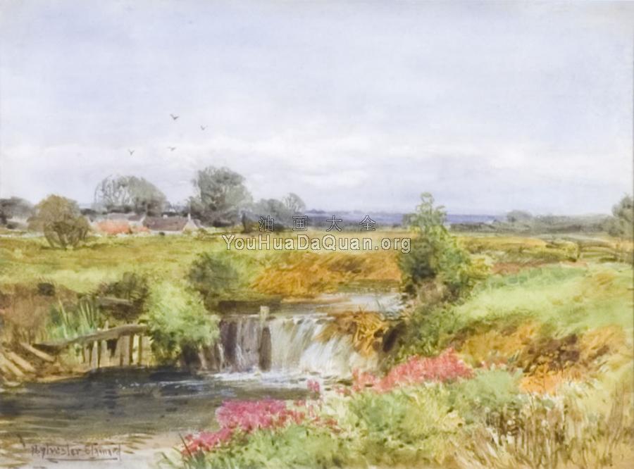 Landscape - 亨利·约翰·西尔维斯特·斯坦纳德